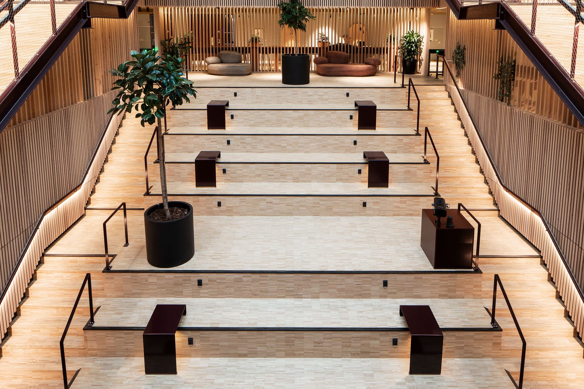 Campus Borlänge Gradängtrappa